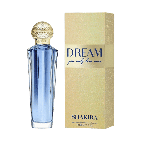 SHAKIRA DREAM LIVE ONCE TOILETTE NATURAL SPRAY 80ML - Nazar Jan's Supermarket