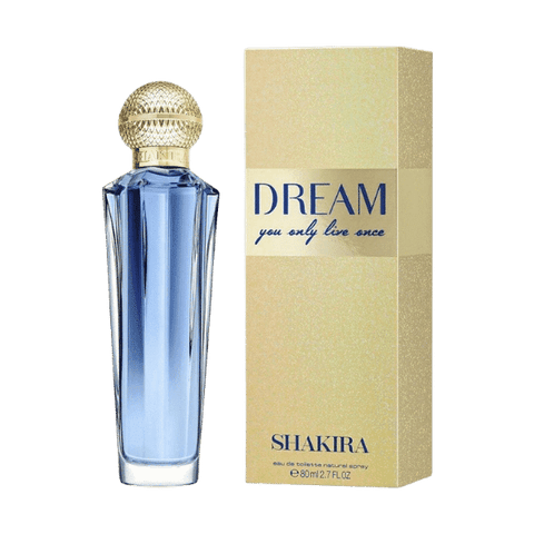 SHAKIRA DREAM LIVE ONCE TOILETTE NATURAL SPRAY 80ML - Nazar Jan's Supermarket