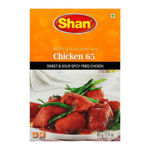 SHAN CHICKEN 65 RECIPE MASALA 60GM - Nazar Jan's Supermarket