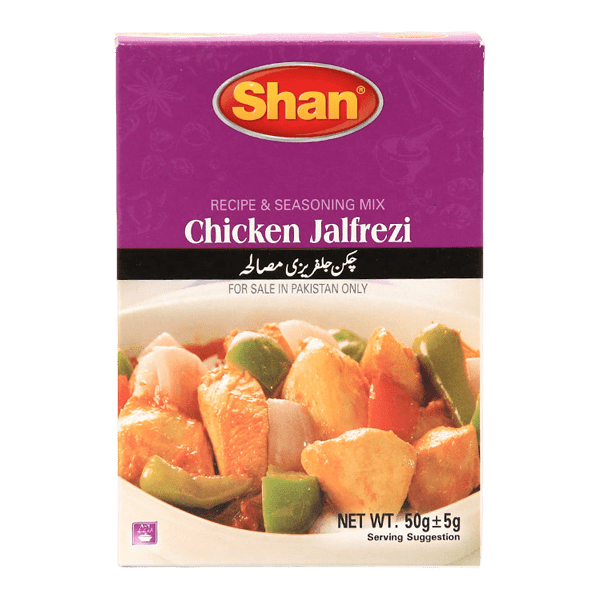 SHAN CHICKEN JALFREZI MASALA 55G - Nazar Jan's Supermarket