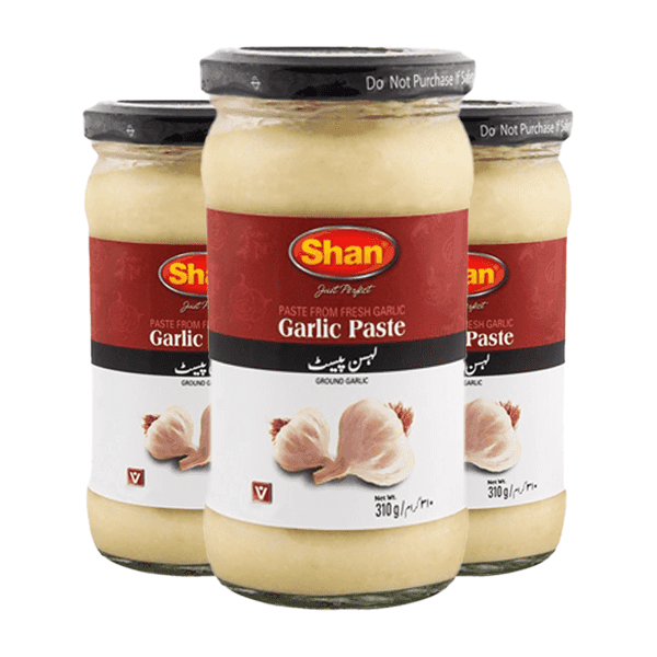 SHAN GARLIC PASTE 310GM - Nazar Jan's Supermarket