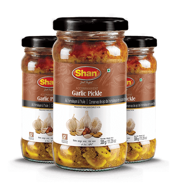 SHAN GARLIC PICKLE 320G - Nazar Jan's Supermarket