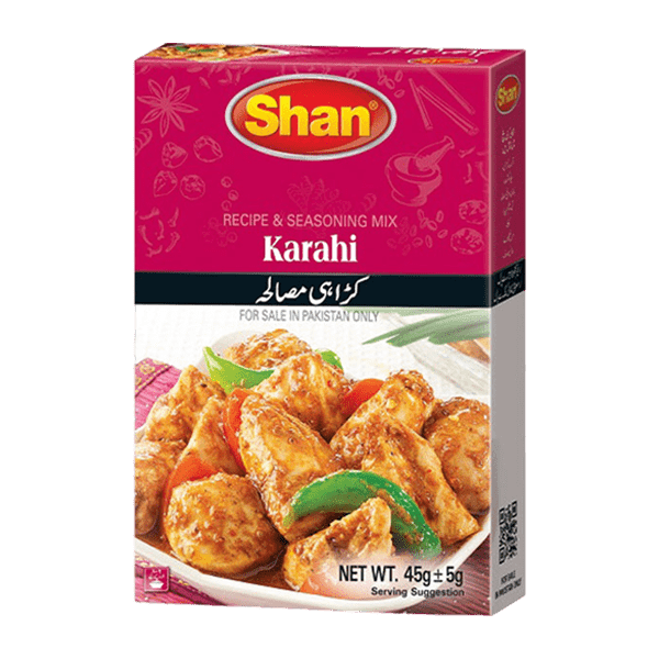 SHAN KARAHI MASALA 4 PACKS 45GM - Nazar Jan's Supermarket