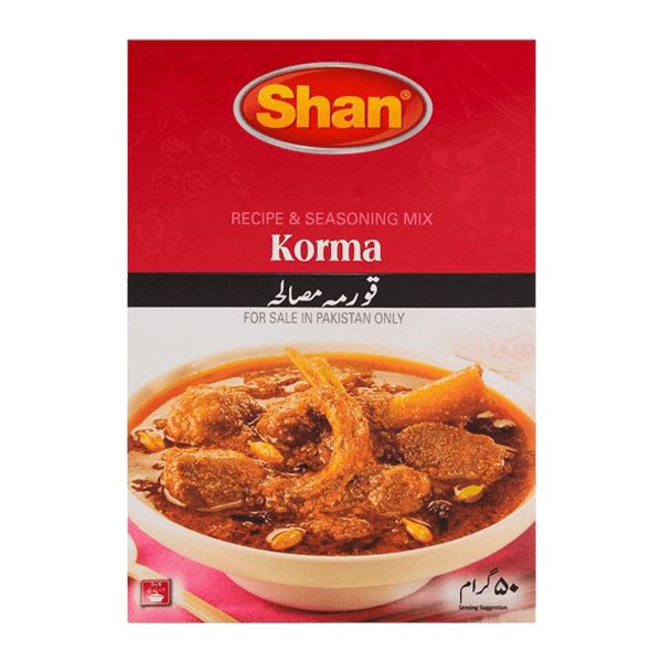 SHAN KORMA MASALA 50G - Nazar Jan's Supermarket