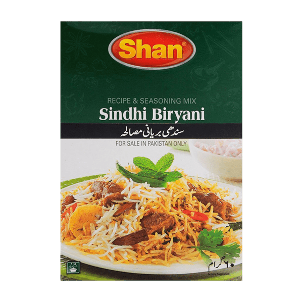 SHAN SINDHI BIRYANI MASALA 60G - Nazar Jan's Supermarket