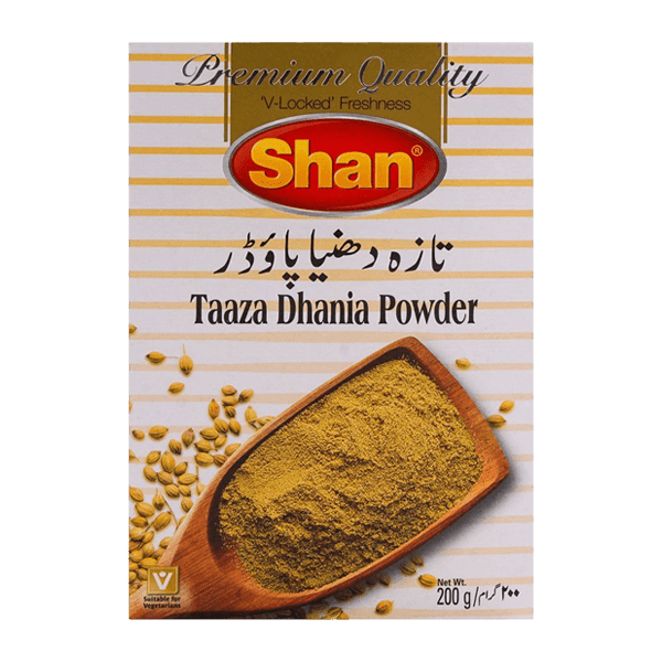 SHAN TAAZA DHANIA POWDER 200G - Nazar Jan's Supermarket