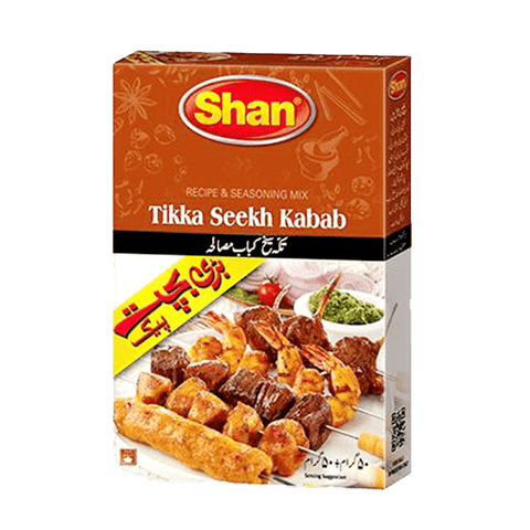 SHAN TIKKA SEEKH KABAB MASALA 100G - Nazar Jan's Supermarket