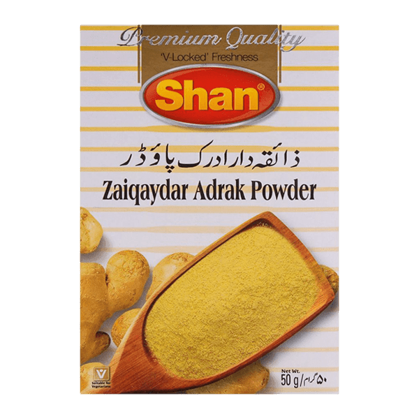 SHAN ZAIQAYDAR ADRAK POWDER 50GM - Nazar Jan's Supermarket