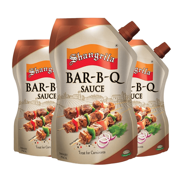 SHANGRILA BAR.B.Q SAUCE 400GM POUCH - Nazar Jan's Supermarket