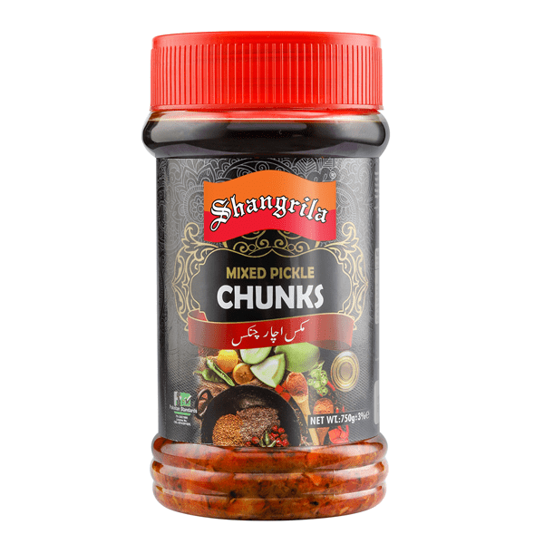 SHANGRILA CHUNKS MIXED PICKLE 750GM - Nazar Jan's Supermarket