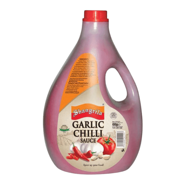SHANGRILA GARLIC CHILLI SAUCE 4.4KG - Nazar Jan's Supermarket