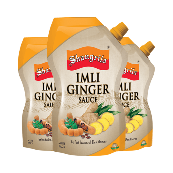 SHANGRILA IMLI GINGER SAUCE 225GM POUCH - Nazar Jan's Supermarket