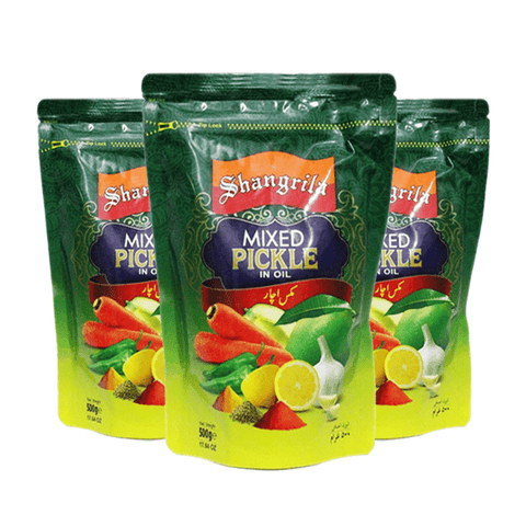 SHANGRILA MIXED PICKLE IN OIL 500GM - Nazar Jan's Supermarket
