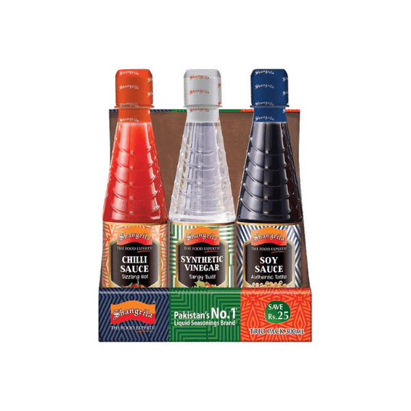 SHANGRILA SAUCES TRIO PACK 300ML - Nazar Jan's Supermarket