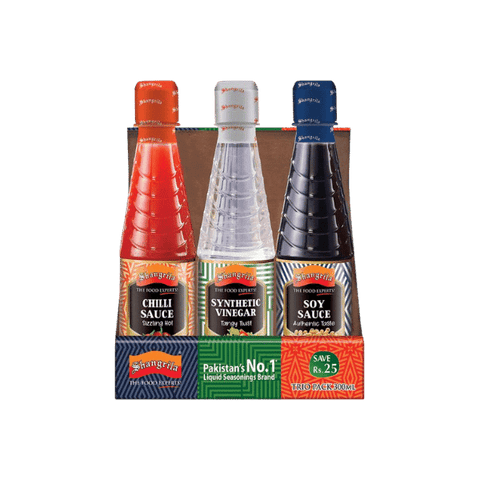 SHANGRILA SAUCES TRIO PACK 300ML - Nazar Jan's Supermarket