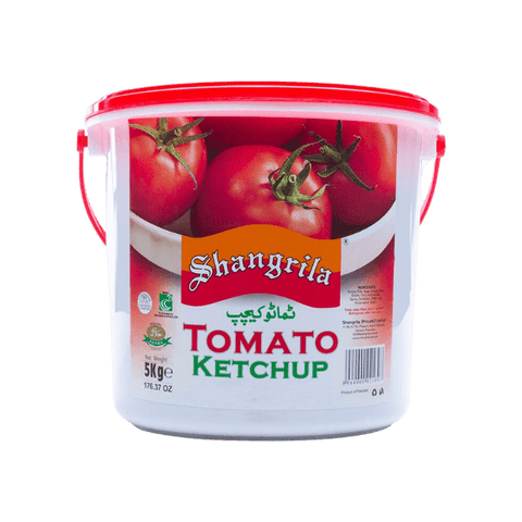 SHANGRILA TOMATO KETCHUP 5KG BUCKET - Nazar Jan's Supermarket