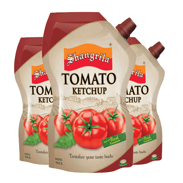 SHANGRILA TOMATO KETCHUP POUCH 225G - Nazar Jan's Supermarket