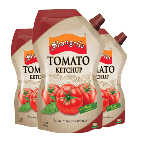SHANGRILA TOMATO KETCHUP POUCH 225G - Nazar Jan's Supermarket