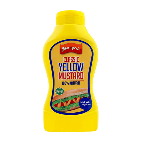 SHANGRILA YELLOW MUSTARD SAUCE 227GM - Nazar Jan's Supermarket