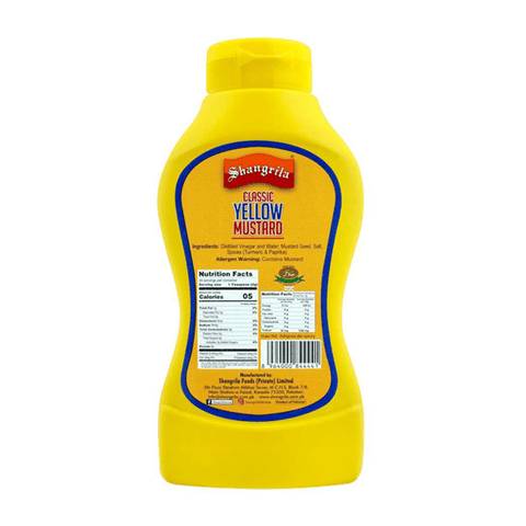 SHANGRILA YELLOW MUSTARD SAUCE 227GM - Nazar Jan's Supermarket