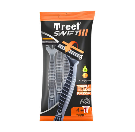 TREET SWIFT III 4+1 TRIPLE BLADE RAZOR