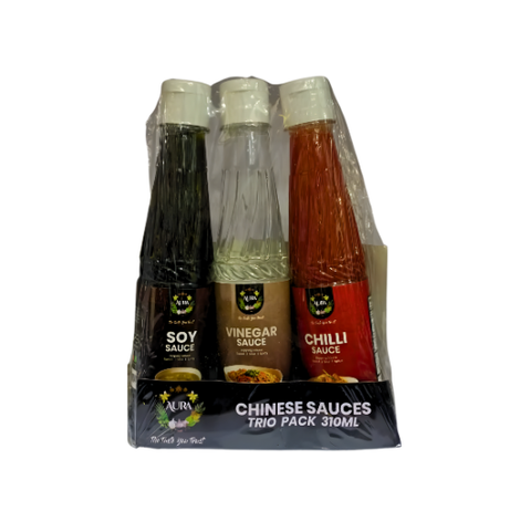 AURA CHINESE SAUCES TRIO PACK 310ML
