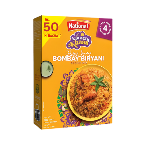 NATIONAL BOMBAY BIRYANI RECIPE MIX 1X4 280G