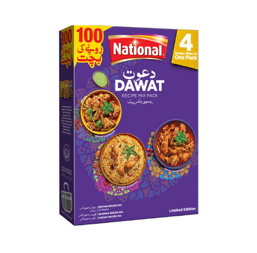 NATIONAL DAWAT PACK 168GM 50GX4
