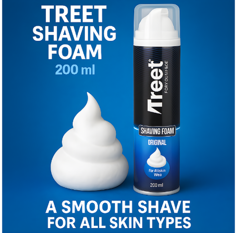 TREET SHAVING FOAM ORIGINAL 200ML