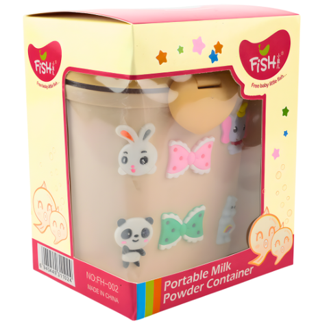 FISH BABY PORTABLE MILK POWDER CONTAINER NO:FH-002