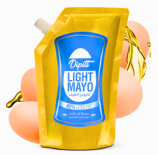 DIPITT LIGHT MAYO 375GM