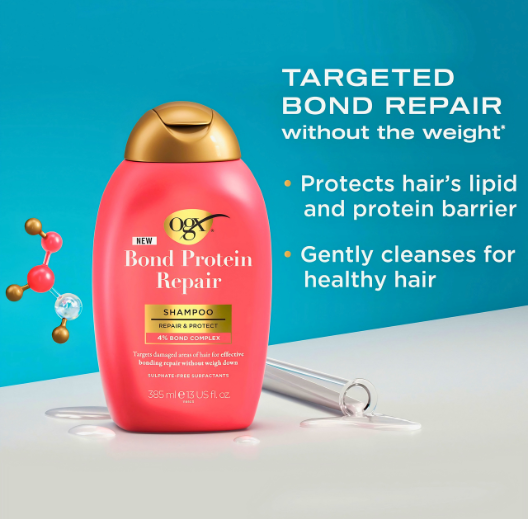 OGX BOND PROTEIN REPAIR SHAMPOO 385ML