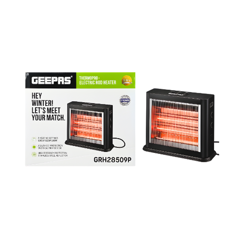 GEEPAS THERMOPRO-ELECTRIC ROD HEATER GRH28509P