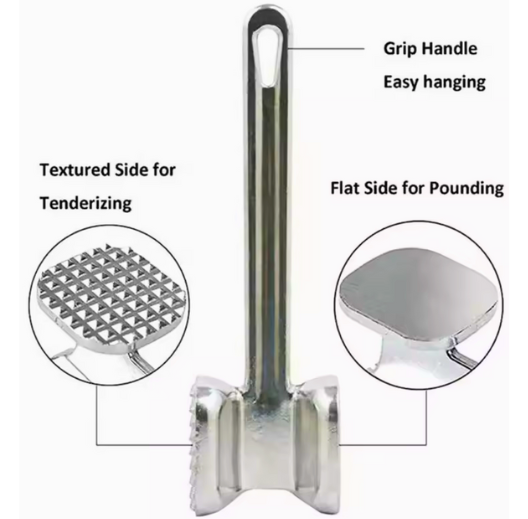 MEAT HAMMER ALUMMINIUM 2 SIDE