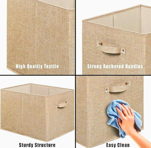 FABRIC STORAGE BOX 15+1 WASHABLE