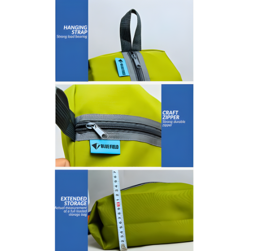 TRAVEL SHOE COVER WITH ZIP