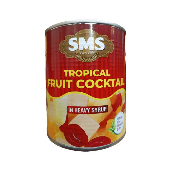 SMS TROPICAL FRUIT COCKTAIL 850G - Nazar Jan's Supermarket
