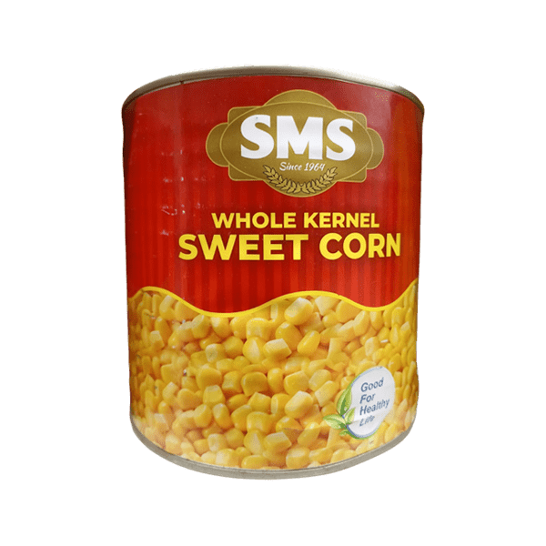SMS WHOLE KERNEL SWEET CORN TIN 2.4KG - Nazar Jan's Supermarket