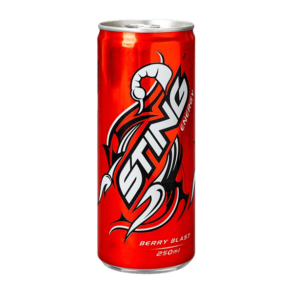 STING BERRY BLAST ENERGY DRINK 250ML - Nazar Jan's Supermarket