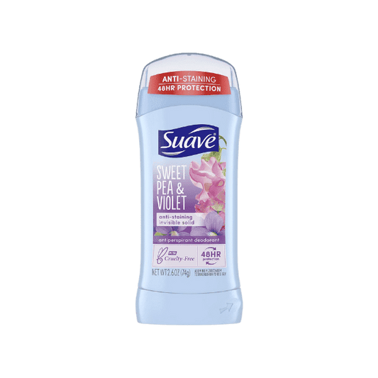 SUAVE SWEET PEA & VIOLET DEODORANT STICK 74G - Nazar Jan's Supermarket