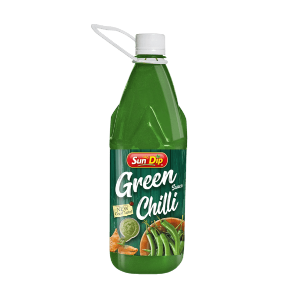 SUNDIP GREEN CHILI SAUCE BOTTLE 430G - Nazar Jan's Supermarket