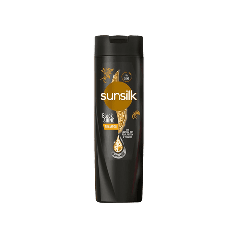 SUNSILK BLACK SHINE SHAMPOO 185ML - Nazar Jan's Supermarket