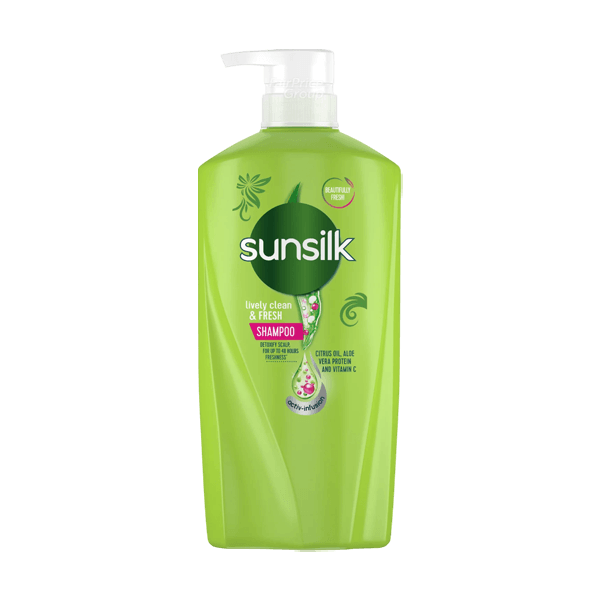 SUNSILK LIVELY CLEAR AND FRESH SHAMPOO 625ML - Nazar Jan's Supermarket