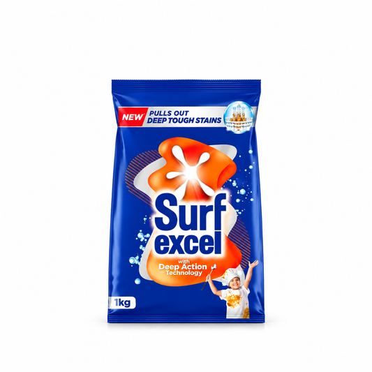 Surf Excel Deep Action Technology Detergent 1kg