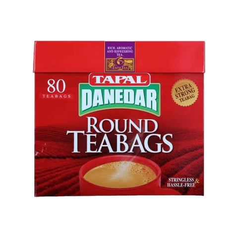 TAPAL DANEDAR ROUND TEA BAGS 80PCS - Nazar Jan's Supermarket