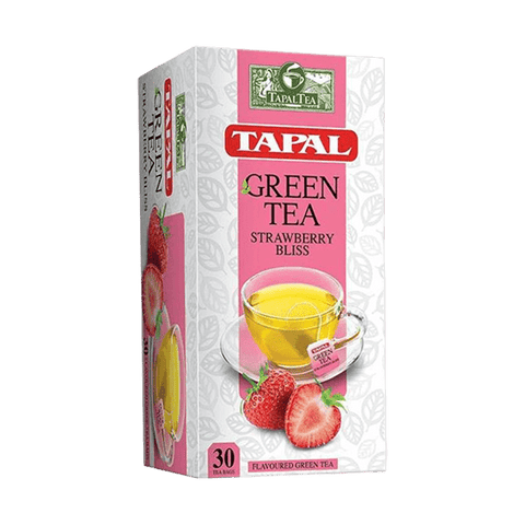 TAPAL GREEN TEA STRAWBERRY BLISS TEA BAGS 30PCS - Nazar Jan's Supermarket
