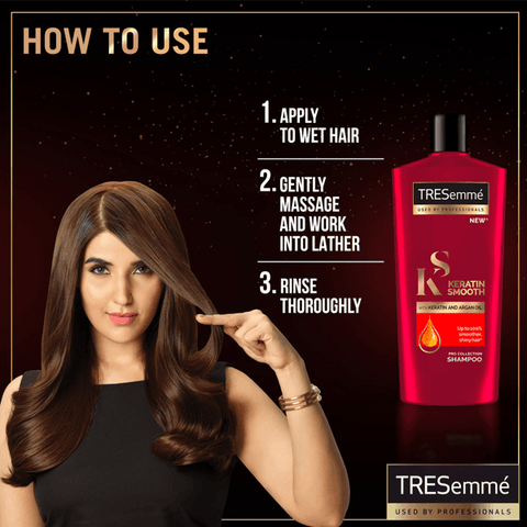 Tresemme Keratin Smooth Shampoo 360ml - Nazar Jan's Supermarket