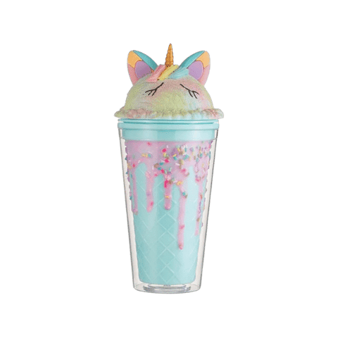 UNICORN AND ICE CREAM SHAPED WATER BOTTLE 450ML - Nazar Jan's Supermarket