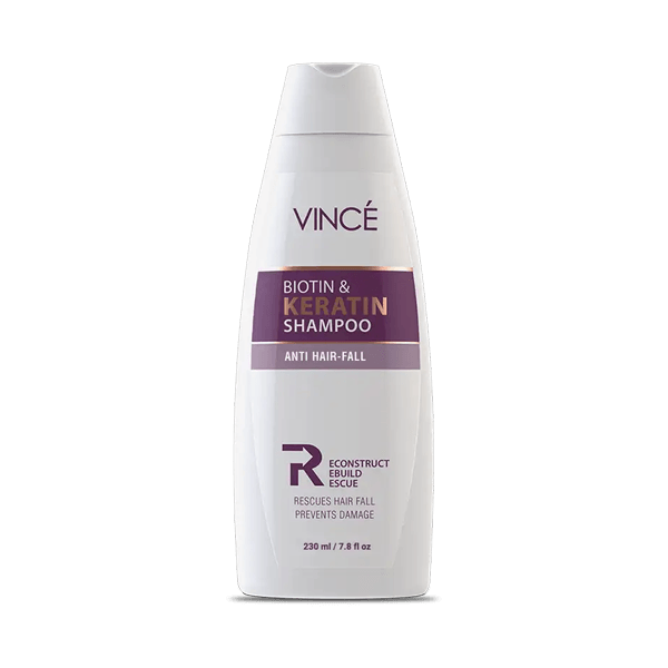 VINCE ARGAN OIL AND KERATIN SHAMPOO 230ML - Nazar Jan's Supermarket