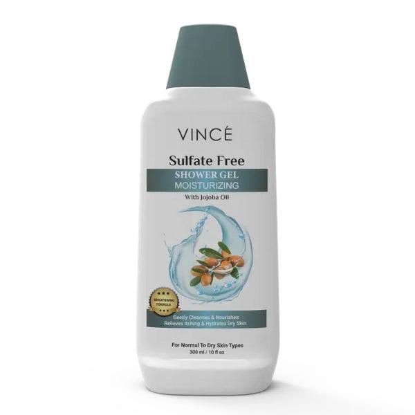 VINCE MOISTURIZING JOJOBA OIL SHOWER GEL 300ML - Nazar Jan's Supermarket